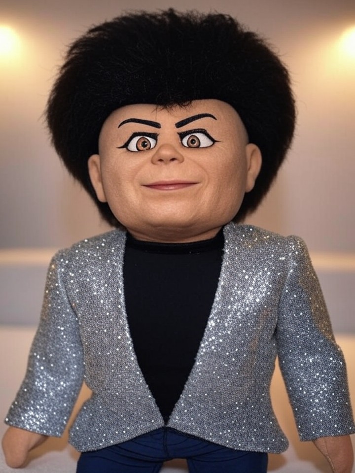 Gary Glitter Plush Doll